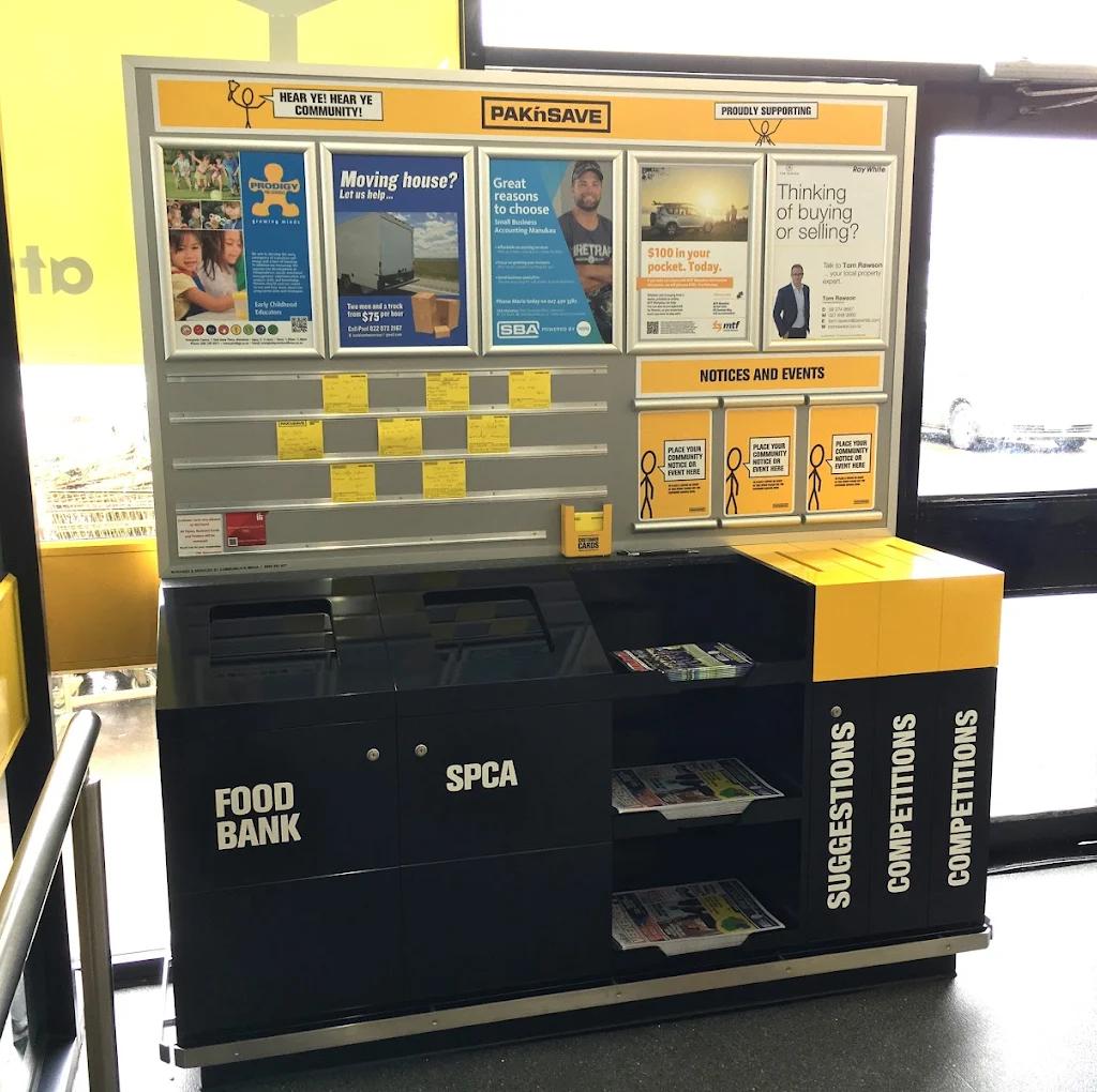 Supermarket Notice Board Placeholder